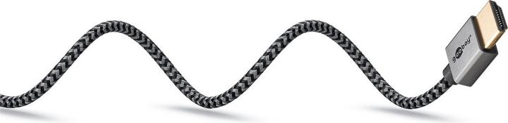Produktbild Goobay Slim High-Speed-HDMI-Kabel mit Ethernet (3 m, HDMI)