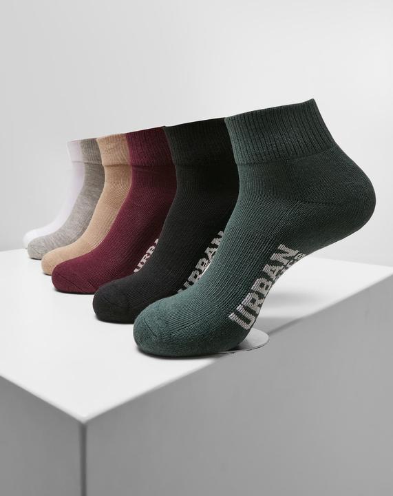 Produktbild Urban Classics High Sneaker Socks 6-Pack (6er Pack, 35 - 38)
