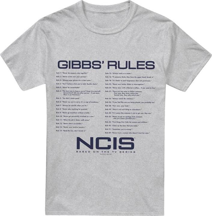 Produktbild Ncis Gibbs Rules TShirt (L)