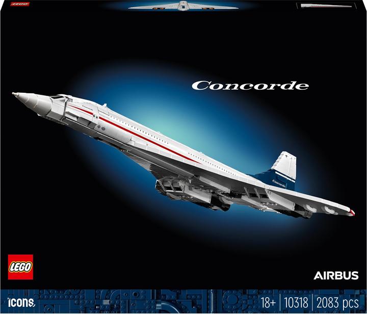 LEGO Pictogrammen Concorde (10318, LEGO Icons, LEGO Zeldzame Sets)