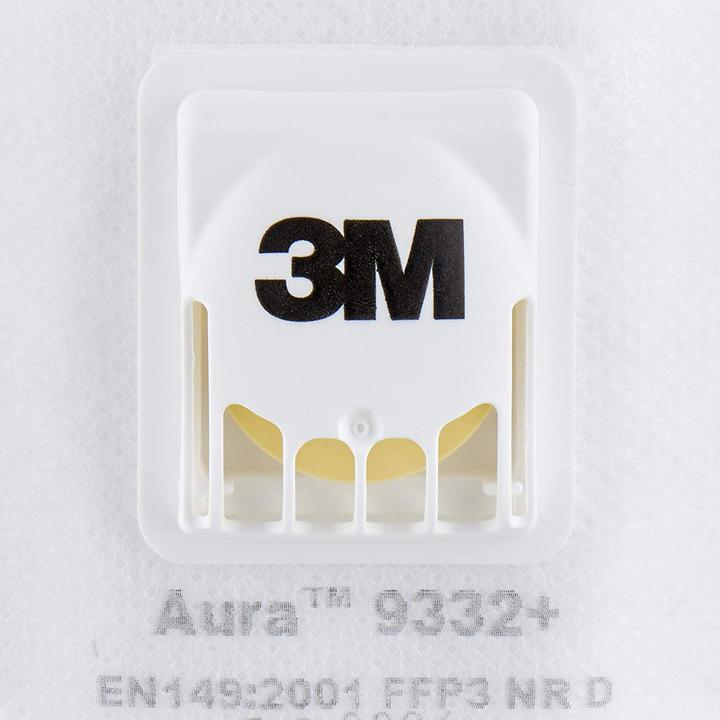 Actual product image 3M Respirator Aura 9332+C2 (FFP3, 2 x)