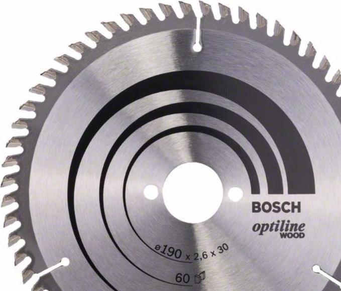 Produktbild Bosch Professional Zubehör PRO Wood Kreissägeblatt, 190 x 2.6 x 30 mm