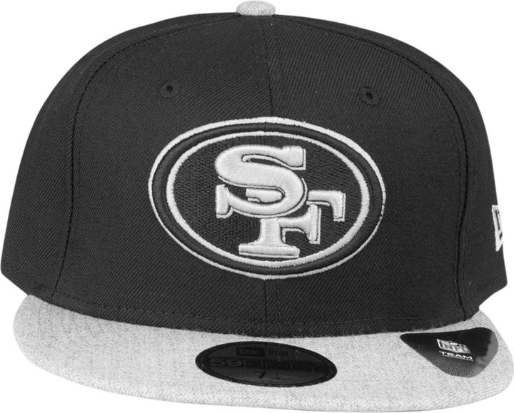 Produktbild New Era 59Fifty Cap HEATHER BLACK San Francisco 49ers 6 7/8 (6 7/8)