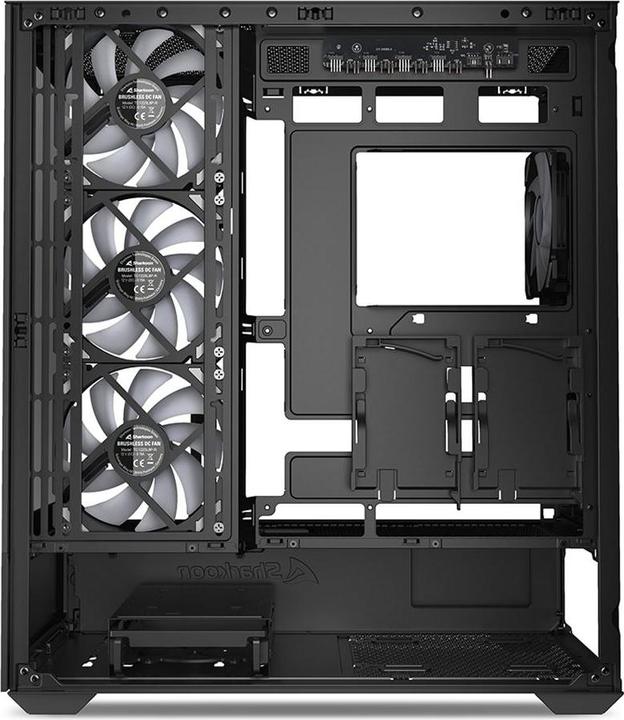 Productafbeelding Sharkoon AK6 RGB Zwart ATX (zwart) (mATX, ATX, Mini-ATX)