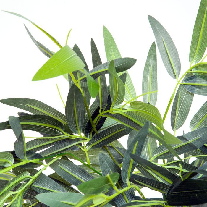 Actual product image Swisshandel24 Artificial plant, 180 cm artificial plant, artificial bamboo tree, artificial tree with cachepot (180 cm)