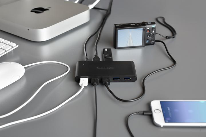 Actual product image Sitecom CN 084 Hub 7 x SuperSpeed USB 3.0 (USB-A, 7 Ports)