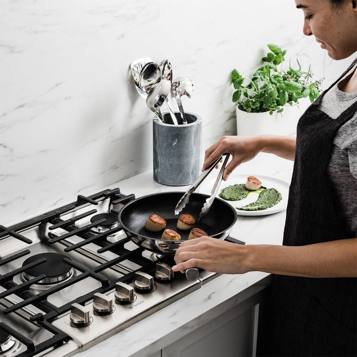 Actual product image Ninja NIA pot and pan set 5t.Z.ES (24 cm, Pan set + pot set, Stainless steel)