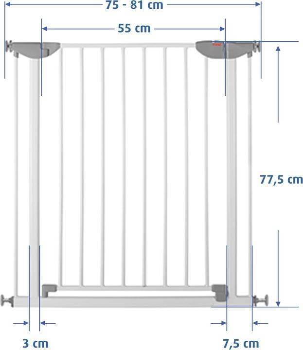 Actual product image Reer Clamping grid Basic (75 cm)
