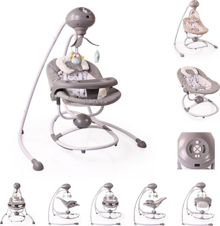 Actual product image Cangaroo Baby bouncer Woodsy 2 in 1 Timer