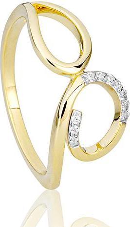 Produktbild Breuning RING - BRILL. 0,055 Ct. H/si (58, 750/18 K Gold)
