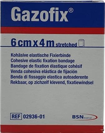 Label énergétique BSN kohäsive Fixierbinde 6cmx4m hautfarben latexfrei
