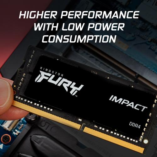 Produktbild Kingston FURY Impact (2 x 16GB, 3200 MHz, DDR4-RAM, SO-DIMM)