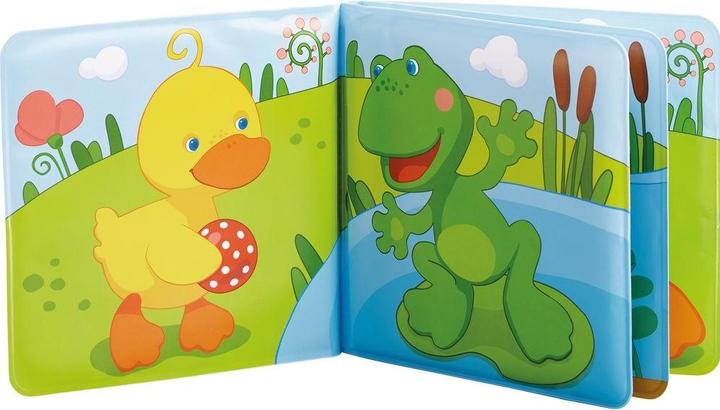 Actual product image Haba Bathing book Schwimmente (German, French, English)