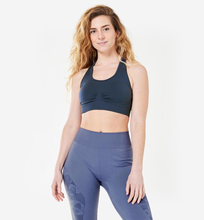 Produktbild Kimjaly Bustier dynamisches Yoga - dunkelblau (L)