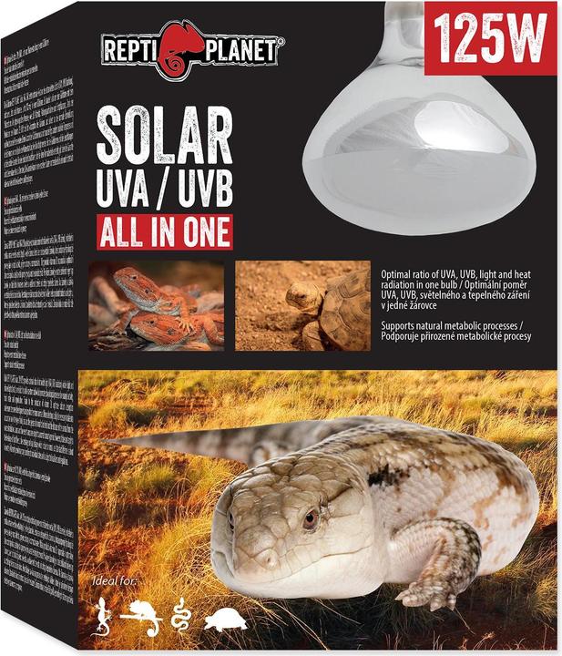 Actual product image Repti Planet Terrarium lamp solar light with UVA & UVB 125 W (UVB, UVA)