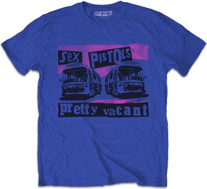 Sex Pistols Pretty Vacant Coaches TShirt