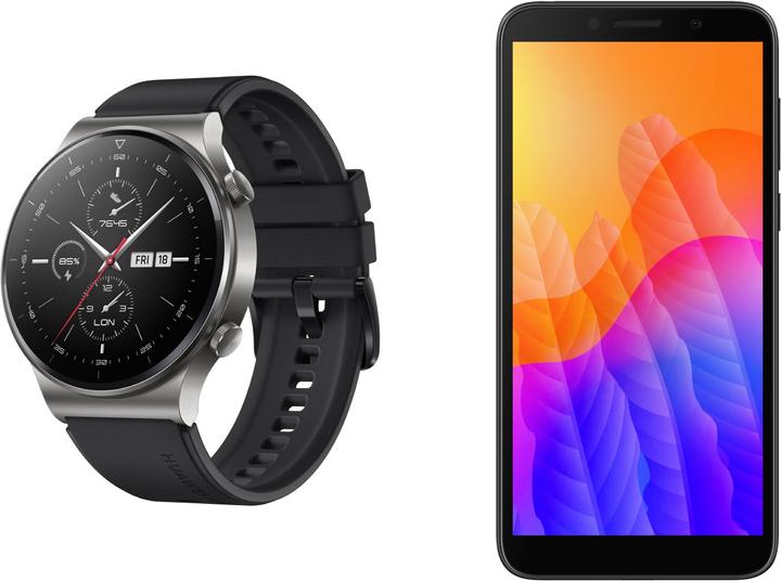 Produktbild Huawei Watch GT 2 Pro Sport + Y5p Smartphone