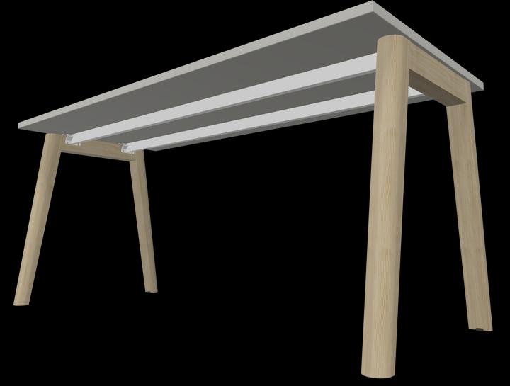 Image du produit Narbutas Bureau en bois Nova (1600 x 700 x 740 mm)