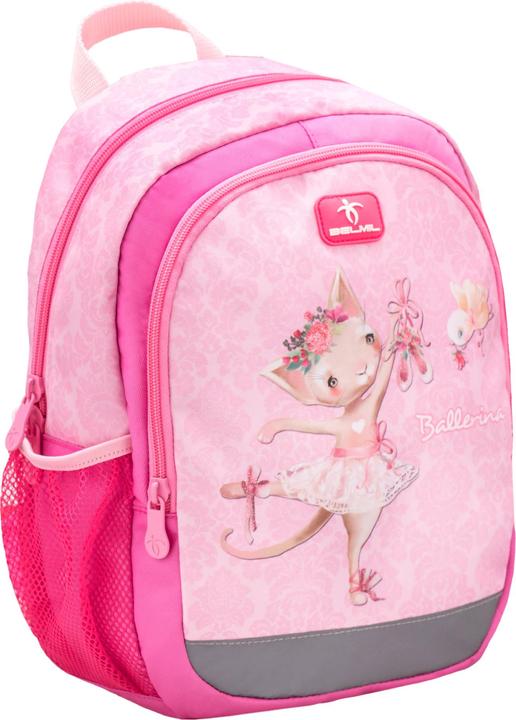 Belmil Kindergartenrucksack mit Brustgurt und Namensschild