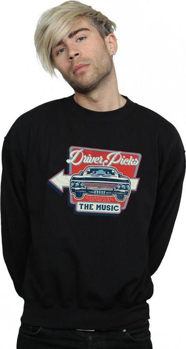 Produktbild Supernatural Driver Picks The Music Sweatshirt (4XL)