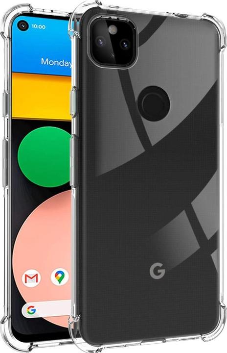 Immagine prodotto Screenguard Google Pixel 4a 5G Custodia Crystal Soft Airbag Bumper (Google Pixel 4a 5G)