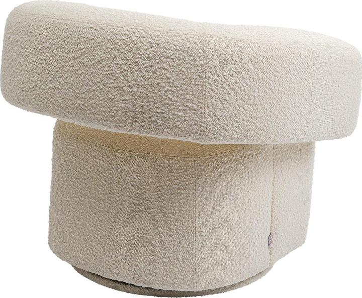 Immagine prodotto Kare Design Poltrona girevole Maye Creme