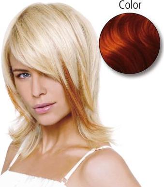 Image du produit Balmain naturel lisse 40 cm 130 blond cuivré moyen Cheveux humains 12 pces Fill-in Ext. (130 blond cuivré moyen, 40 cm)