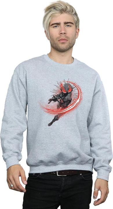 Actual product image Mens Aquaman Black Manta Flash Sweatshirt (XXL)
