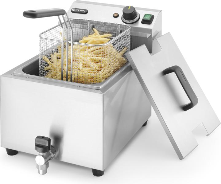 Produktbild Hendi Friteuse Profi Line mit Ablasshahn 8 l 230V-3500W