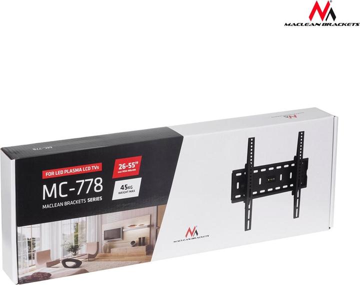 Productafbeelding Maclean MC-778 TV steun (55 inch) (Muur, 55", 45 kg)