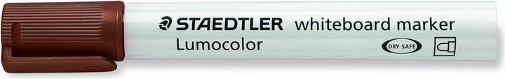 Immagine prodotto Staedtler 351 Marcatore per lavagna bianca Lumoc marrone (Marrone, Argento, 2 mm, 1 x)