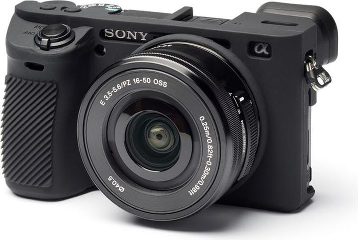Image du produit easyCover Housse de protection en silicone pour le Sony A6500 (Sac à bandoulière pour appareil photo)