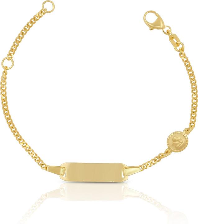 Muau Engel (14 cm, 750/18K Gelbgold)