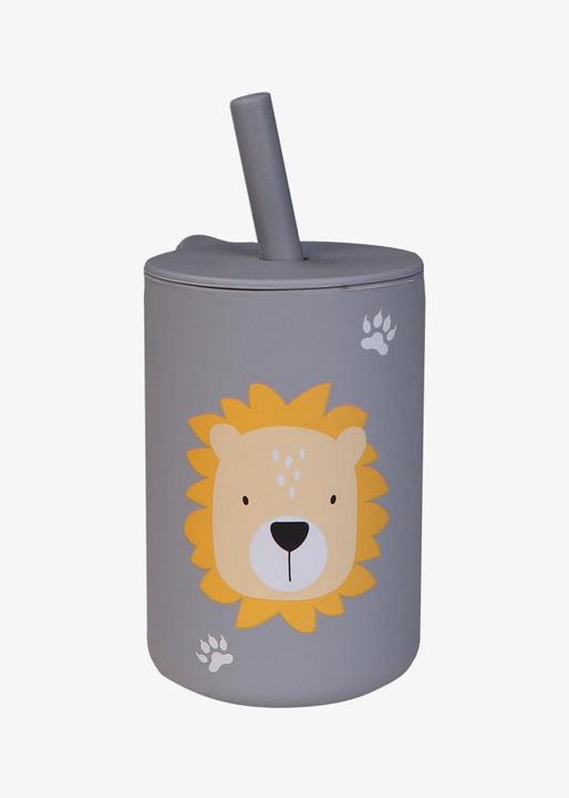 Immagine prodotto Tryco Baby Tazza in silicone con cannuccia Lion