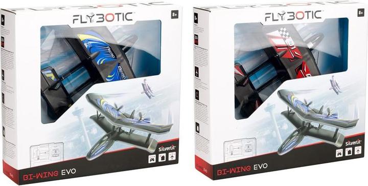 Actual product image Silverlit Biplane Bi-Wing Evo