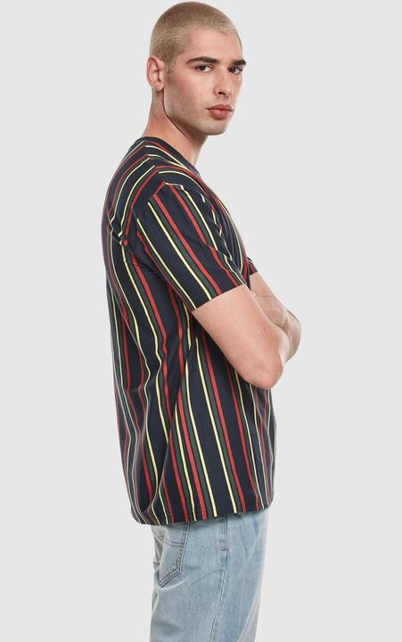 Immagine prodotto Urban Classics Maglietta stampata a righe retrò sovradimensionata (5XL)