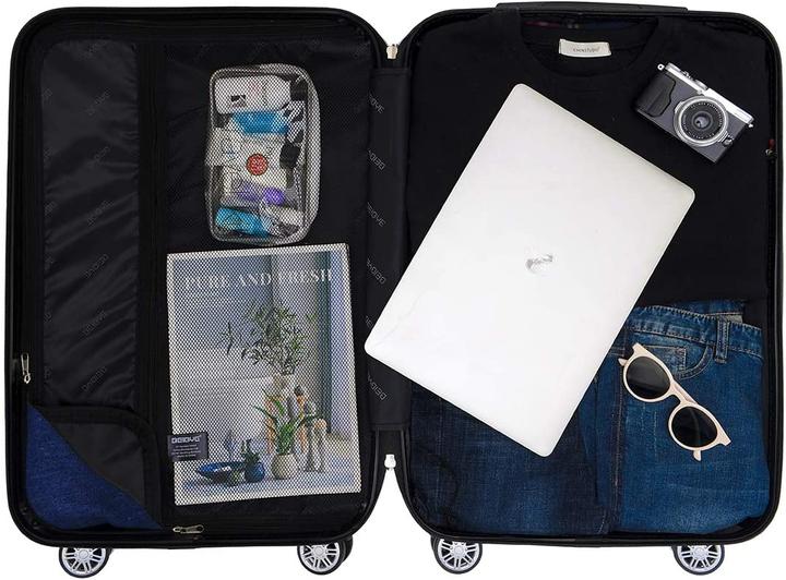 Produktbild Beibye Zwillingsrollen 2066 Hartschale Trolley Dunkelblau M (45 l, M (50 - 90l))