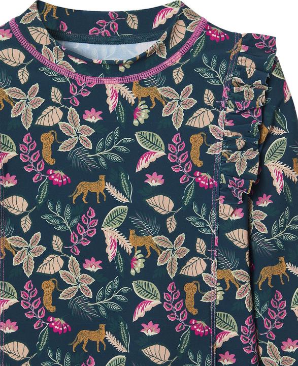 Image du produit Vertbaudet Mädchen Bade-Set: Shirt mit UV-Schutz & Badehose (158)