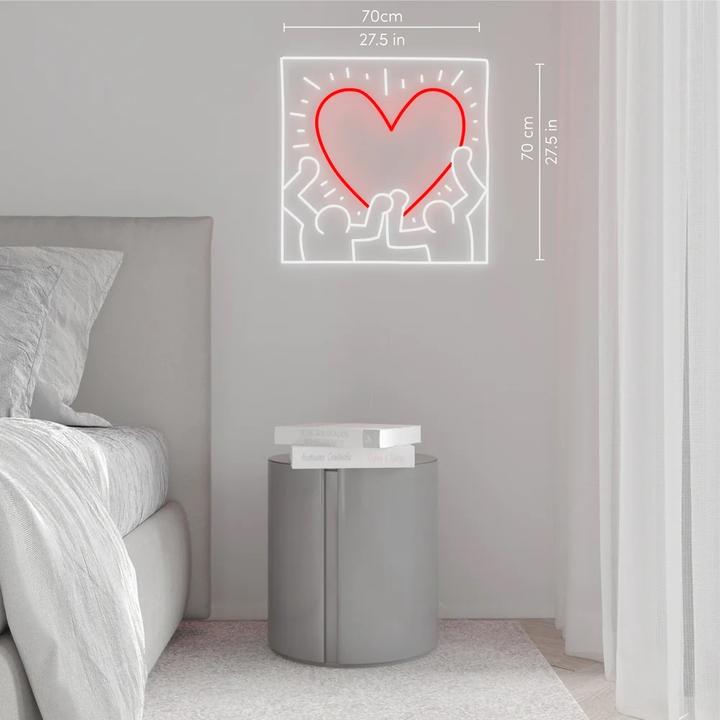 Image du produit YellowPop Keith Haring Coeur rayonnant (244 lm)
