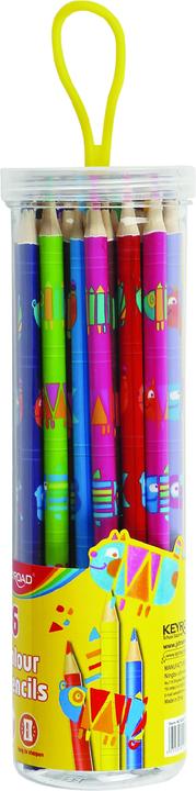 Produktbild Keyroad Runde Buntstifte farbig sortiert 36 Stk (Farbmischung, 36 x)