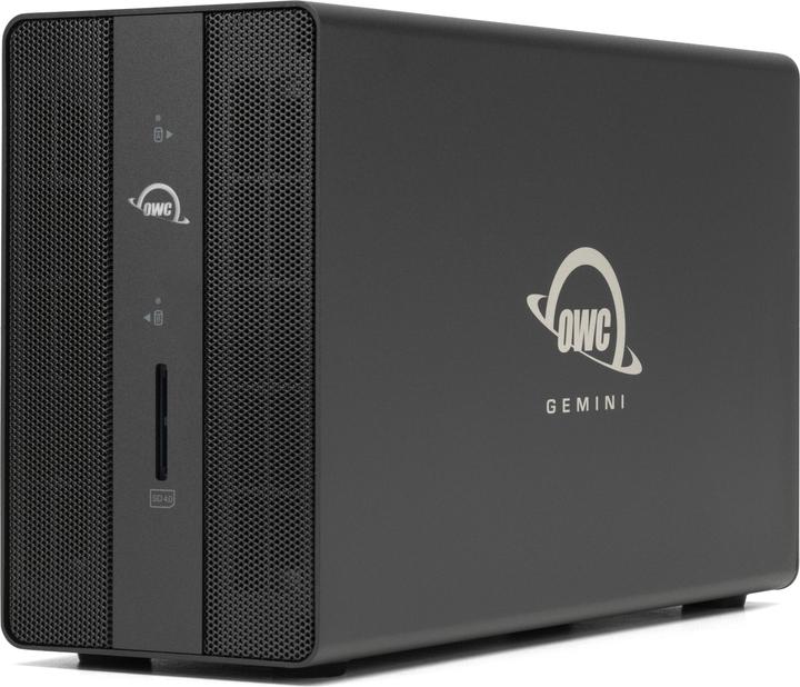 Actual product image OWC Gemini 8GB Dual drive TB3 RAID Storage and Docking Enclo (8 TB)
