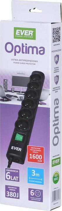 Image du produit Ever Protection antisurtension OPTIMA (6 x, PECO 7/5, 3 m)