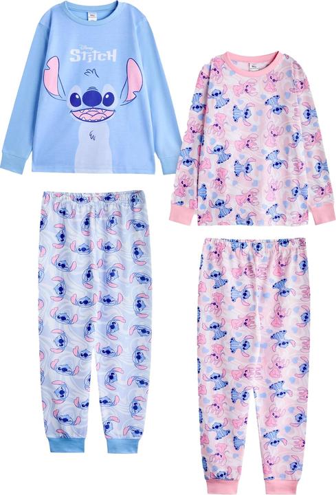 Produktbild Lilo & Stitch Schlafanzug mit langer Hose Mädchen(2erPack) (134)