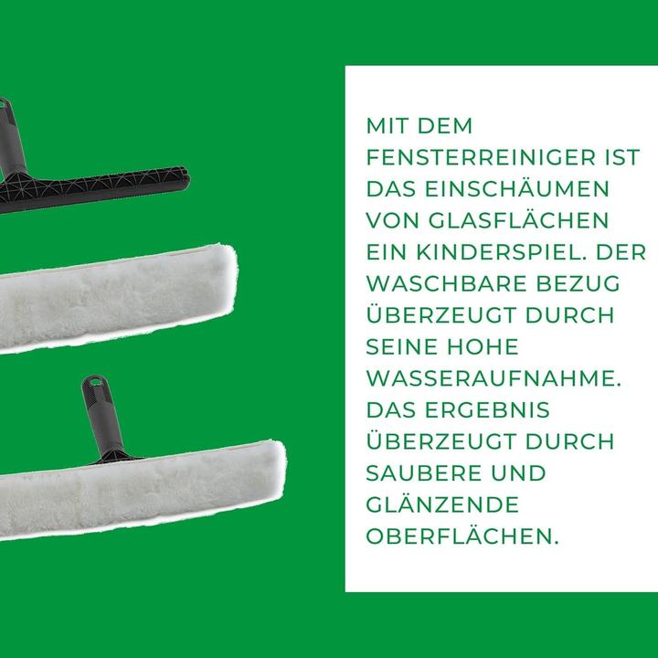 Image du produit Novaliv Lave-vitres 35 cm + 45 cm en mousse non tissée pour le nettoyage des vitres (1 pcs)