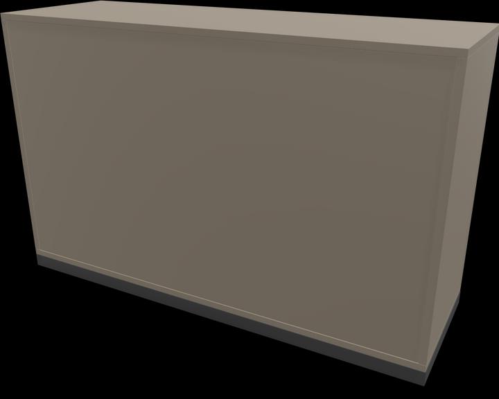 Actual product image Narbutas Choice sliding door cabinet (120 x 40 x 76 cm)