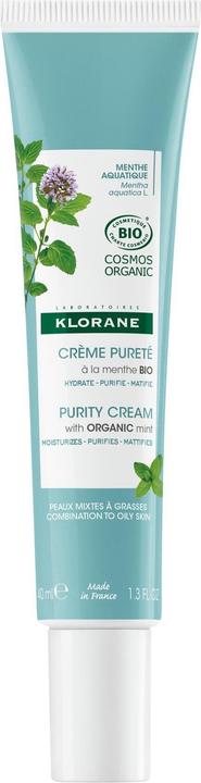 Produktbild Klorane Mattierende Creme mit BIO-Wasserminze (40 ml)