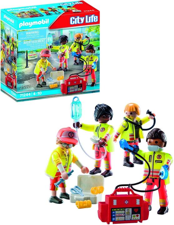 Actual product image Playmobil 71244 Rescue team (71244, Playmobil City Life)