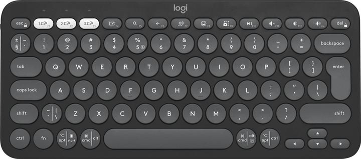 Logitech Pebble Keys 2 K380S (Eng. Int., Kabellos)