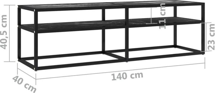 Actual product image VidaXL TV-Schrank (140 x 40 x 40.5 cm)