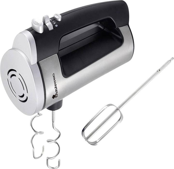 Produktbild MasterPRO Handmixer 300W Schwarz/Edelstahl (300 W)